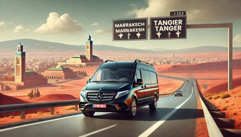 Taxi from Marrakech to Tangier