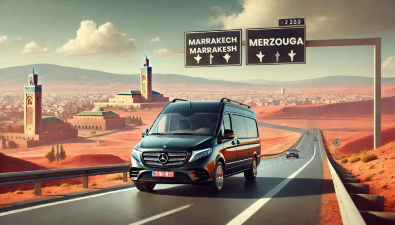 Taxi Marrakech to Merzouga