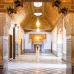Bahia Palace ornate courtyard interior — private imperial palaces tour Marrakech