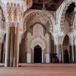 Hassan II Mosque Casablanca over the Atlantic — Rabat Casablanca day trip from Marrakech