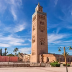 Koutoubia mosque minaret Marrakech — 12th-century Almohad landmark on private heritage tour